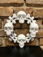 Dekoracja 3D Halloween Edycja Limitowana | Czaszki | Świat Magii 3D