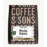 Kawa Ziarnista Włoska Robota 1 KG Coffee & Sons
