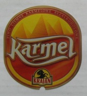 ETYKIETA PIWO KARMEL BROWAR KRAJAN NAKŁO