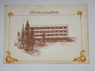 PRZYSŁOP POD BARANIĄ GÓRĄ - Schronisko PTTK Beskid Śląski karta pamiątkowa