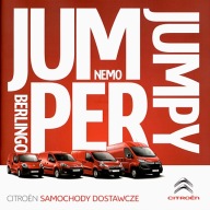 PROSPEKT CITROEN SAMOCHODY DOSTAWCZE NEMO / BERLINGO / JUMPY / JUMPER