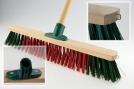 SZCZOTKA RĘCZNA GOSPODARCZA ULICÓWKA ZAMIATACZ ZMIOTKA DWUKOLOROWA BEGRIS