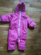 LUPILU zimowy KOMBINEZON ocieplany 80 cm 12 mc dziewczynka + 2 bluzy cieple