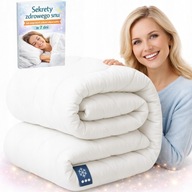 DUŻA Kołdra Całoroczna Zimowa Letnia Antyalergiczna 200x220 POLSKA + GRATIS
