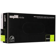 Rękawice nitrylowe bezpudrowe czarne ZARYS EasyCARE rozm. L 100szt