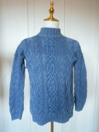 Blanc Bleu Sweter męski sweterek golf L #99