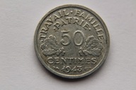 50 CENTIMES 1943 R. FRANCJA - CJ988