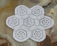 SERWETA 30CM SERWETKA RĘCZNIE WYKONANA SZYDEŁKOWA HAND MADE RĘKODZIEŁO