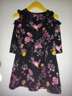 F&F śliczna sukienka z odkrytymi ramionami 110