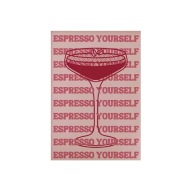 Plakat „Espresso Yourself” – Minimalistyczny Plakat Kuchenny