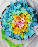 mata węchowa KOŁO 43cm na filcu SZYTA składana +gr