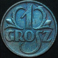 1 grosz 1937 - ładny egzemplarz