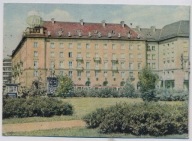 Wrocław pl. Kościuszki Neony PKO 1965r. Tramwaj kiosk RUCH x937