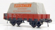 Fleischmann - wagon platforma 2-osiowa - DB - z ładunkiem