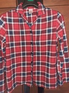 Koszulka flanelowa piżama 10-12 lat polarek bluza koszula jak nowa