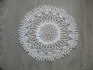 Serwetka szydełkowa śr. ok. 35 cm