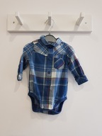 NEXT bodokoszula koszulobody chłopiec kratka 68 cm