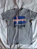 REYKJAVIK ICELAND PRIMARK koszulka t-shirt męski S