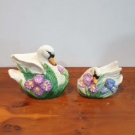 Para Łabędzi Regency Fine Arts Szkatułka + Figurka