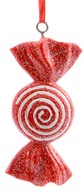 Zawieszka choinkowa lizak cukierek na choinkę