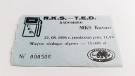 stary bilet RKS Radomsko - MKS Kutno 21.08.1994