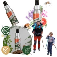 SPRAY NA KOMARY I KLESZCZE NUTTA REPELENT PŁYN ŚRODEK 100ML BEZ DEET HEBDA