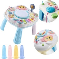 Stolik Edukacyjny Interaktywny Sensoryczny Sobebear 10w1 Prezent 18m+