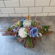 Stroik na cmentarz, wiosenna dekoracja nagrobna