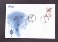 Wyspy Owcze - 2000 rok - FDC Koperta - znaczki nr 371