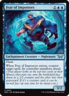 Karta Magic: The Gathering Fear of Impostors DSK