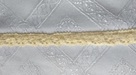 TASIEMKA KORONKOWA BAWEŁNIANA KREMOWA 1,7 CM-9,5 m
