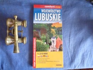Województwo Lubuskie laminowana mapa samochodowo-turystyczna 1:215 000