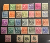 USA 1938 Presidential Series – Komplet 32 szt. – Scott 803-834 – MNH