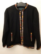 ETNO BLUZA TRADYCYJNA NEPALSKA WEŁNIANA BOHO HIPPIE