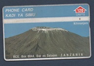 TANZANIA magnetyczna karta tel.
