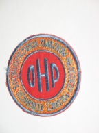 Federacja Socjalistycznych Związków Młodzieży Polskiej OHP naszywka