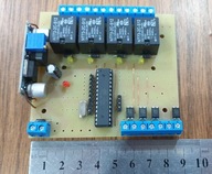 Przekaźnik Impuls 12V Bistabilny Pamięcią 4 Kanały