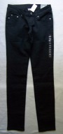 SPODNIE DAMSKIE JEANS SKINNY BLACK XS WET SEAL