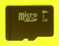 microSD 2 GB >> NO NAME >> Made in TAIWAN