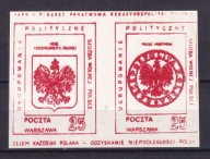 1984 Służba Wolnej Polsce Warszawa 4 gruby papier kredowy