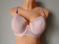 Śliczna markowa bielizna MATALAN UK 36F EUR 80F pudrowy róż