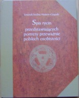 EMERYK HRABIA HUTTEN-CZAPSKI -SPIS RYCIN PORTRETÓW POLSKICH -reprint