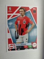 Karta topps match attax autograf Austria Euro 2024 Wimmer