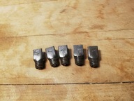 Stare wojskowe Hacele Sztole do Podków 5 sztuk sygnowane Mustad 1940 rok