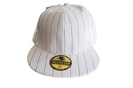 CZAPKA Z DASZKIEM MĘSKA CAP BIAŁA 57 CM Koszykówka na Deskorolkę Modny Styl