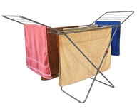 SUSZARKA NA PRANIE DO UBRAŃ PRANIA BIELIZNY BALKONOWA DUŻA SKŁADANA STOJĄCA