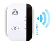 WIFI REPEATER WZMACNIACZ SYGNAŁU WIFI 2,4GHZ TRYB REPEATER / AP / WPS