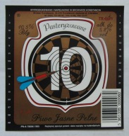 ETYKIETA PIWO JASNE PEŁNE 10 BROWAR KONSTANCIN