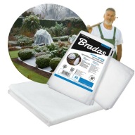 Agrowłoknina okryciowa Wiosenna-Zimowa biała 320 x 500 cm 30 g/m² BRADAS