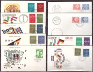 CEPT Europa FDC 1959 rocznik komplet